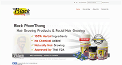 Desktop Screenshot of blackphomthong.com