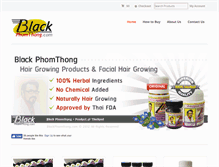Tablet Screenshot of blackphomthong.com